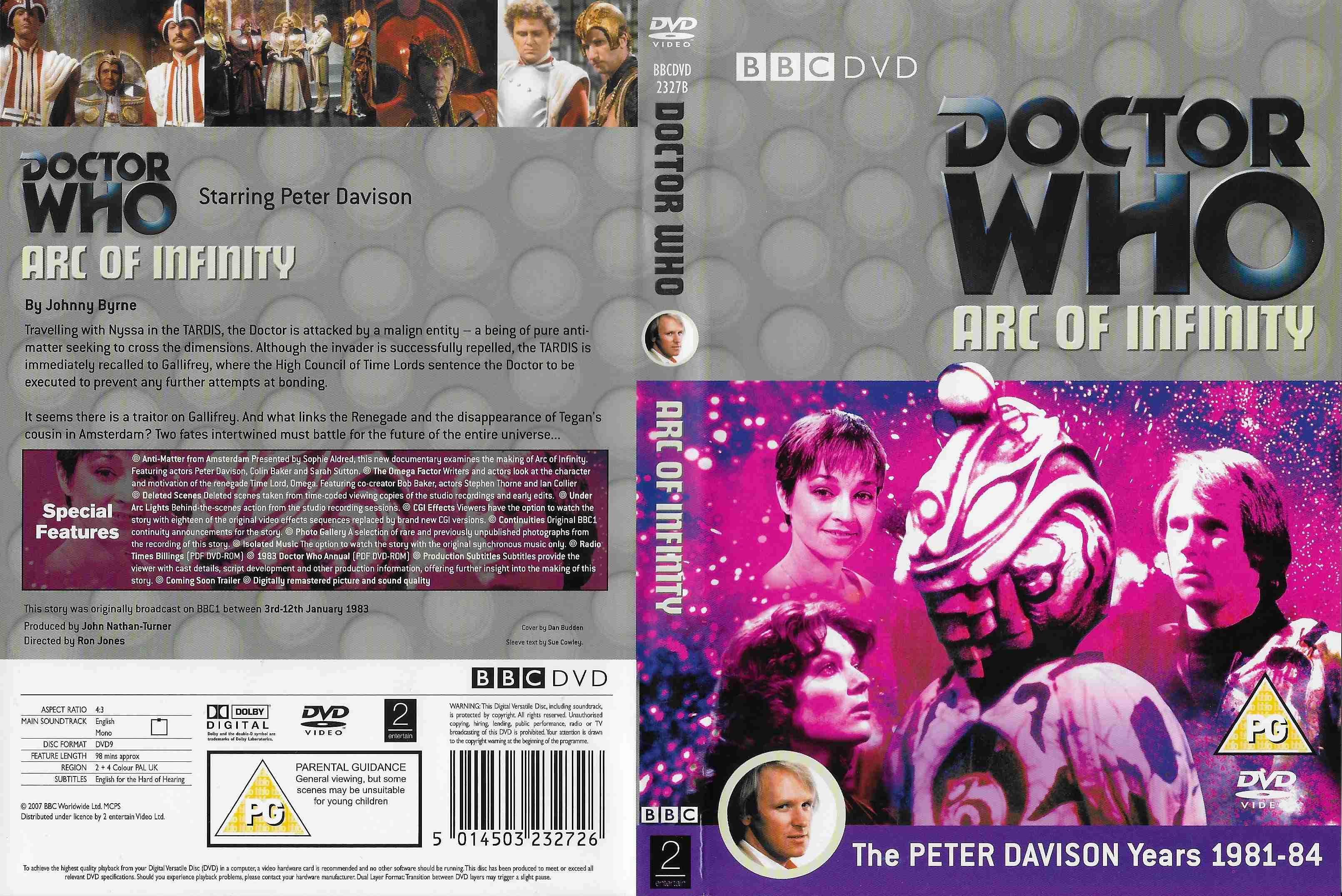 Back cover of BBCDVD 2327B